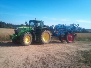 John Deere 6170M + Lemken Albatros 4000