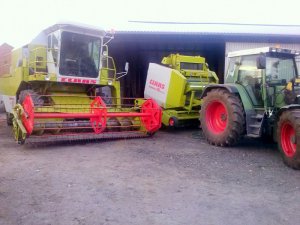 Claas dominator 86 i Fendt 512+claas Variant 180rc