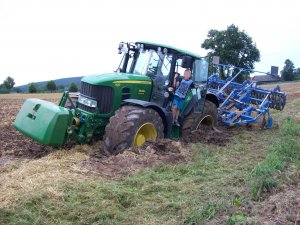 John Deere 7530 + Lemken