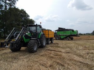 DF Agrotron M600 + Wielton & DF 6060