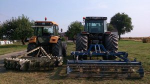 Renault Cergos 345 Massey Ferguson 3680