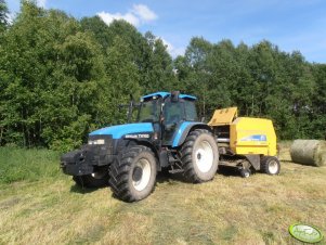 New Holland TM165 & NH BR6090