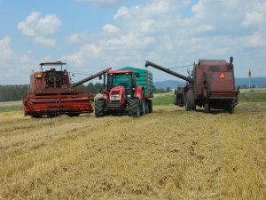 2x Bizon Z056, Zetor Forterra 135 16v