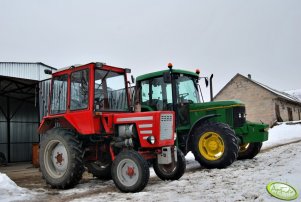 Wladimirec T-25A & John Deere 6200