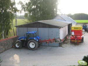 New Holland T7540 + Kverneland AB100