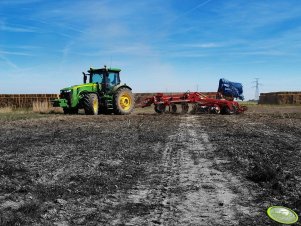 John Deere 8360R + Horsch Tiger 5AS