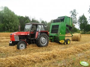 Ursus C-385 i John Deere 590