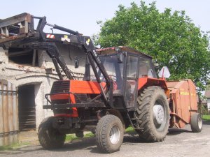 Ursus 902 + prasa rolująca welger rp 12