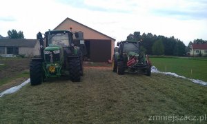 John Deere 6140M + John Deere 6420SE