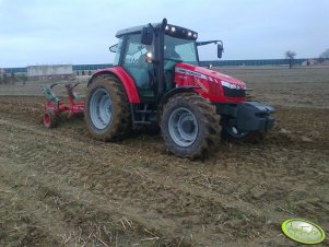 Massey Ferguson 5410 + UNIA GROUP IBIS LS 3-skibowy