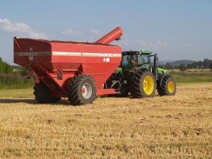 John Deere 8360 R + Horsch Titan 34 UW