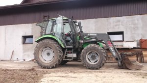 Deutz Fahr Agrotron 85 + Mailleux 100