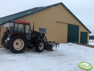 Obora z zewnątrz