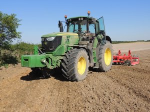 John Deere 6170M + Unia Atlas 3m