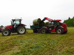 Steyr 4110 Profi & Manitou