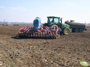 John Deere 8360 R + Horsch Tiger 5 AS