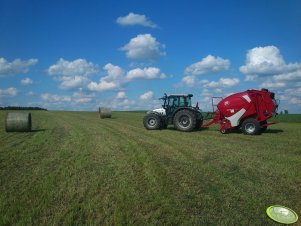 Lely Welger 445 rp & Lamborghini R3 EVO 100