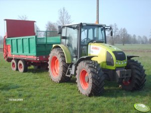 Claas Celtis 456 + rozrzutnik