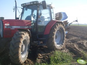 Massey Ferguson 6170 + Kverneland 