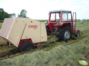 Massey Ferguson 265 + Krone 125