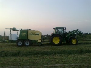 John Deere 6630 & Krone Combipack 1500