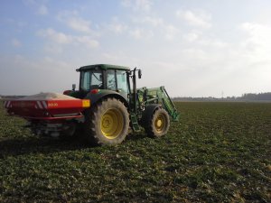 John Deere 6620 + Vicon Rota Flow