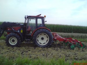 Zetor 10540 & agregat ścierniskowy agro-masz ap 2,1