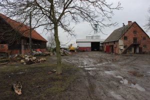 Podwórko przed utwardzeniem....