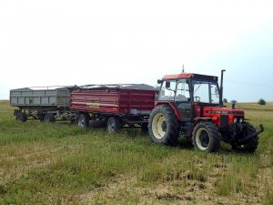 Zetor 7745 Turbo + Zasław + Sanok