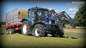 New Holland T6020 + Cynkomet N221