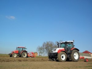 Zetor Forterra 9641 i Steyr Profi 6140