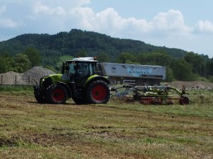Claas Arion 630 & Liner 2600