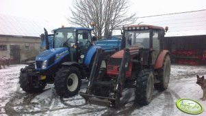 Farmer 8244 C2 i New Holland T5 105