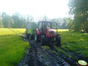 Farmer 8244 c2 + rozrzutnik Unia Brzeg 4,5t