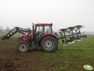 Farmer 8258 + Lemken Opal 110