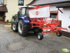 Farmtrac 665 DT & Kuhn GA 3501 GM