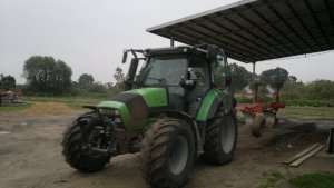 Deutz-FAhr Agrotron K 420 & Unia Ibis XXL