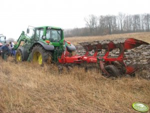 John Deere 6530 + Kverneland