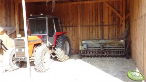 Massey Ferguson 690 + Poznaniak 