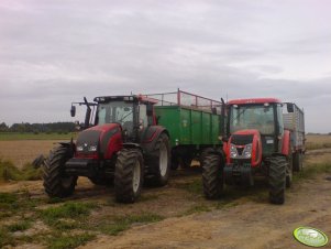 Valtra N101 i Zetor Proxima Power 85