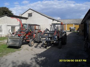 Ursus C-360 3P x 2 Massey ferguson 3060