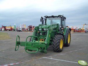 John Deere 6125R + JD H340.