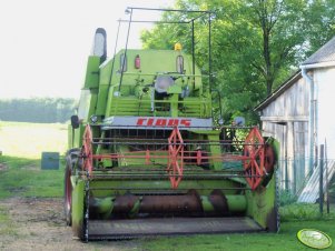 Claas Mercator 70 ze stołem do rzepaku. 