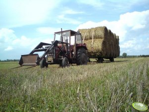 Massey Ferguson 255 + platforma