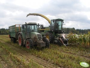 Fendt 307Ci i John Deer 6650