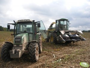 Fendt 307Ci i John Deere 6650