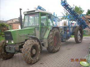 Fendt 308 + opryskiwacz Evrard 2600