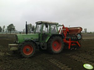 Fendt 309 ls +  agregat i siewnik