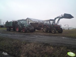 Fendt 309 LSA i Zetor 7245