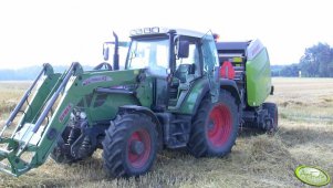 Fendt 309 Vario TMS + Claas Variant 360 RC